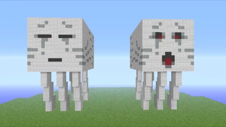 Постройка ГАСТА В МАЙНКРАФТЕ