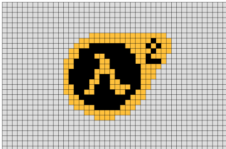 Логотипы игр пиксель арт