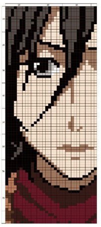 Фенечка аниме атака титанов