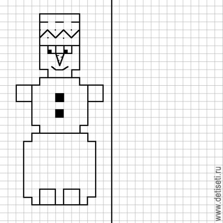 Графический диктант стеговие