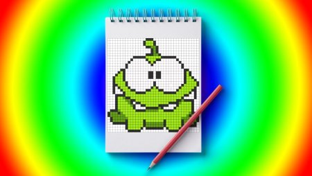 Рисование по клеткам АМНЯМ