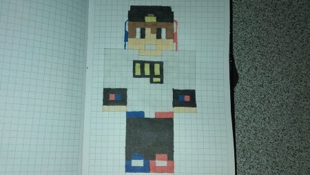 Скин ЕВГЕНБРО по клеточкам