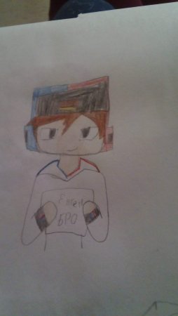 Рисунки по клеточкам в тетради Евген бро