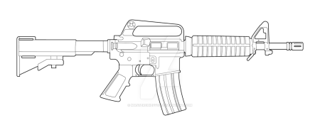 М416 автомат чертеж