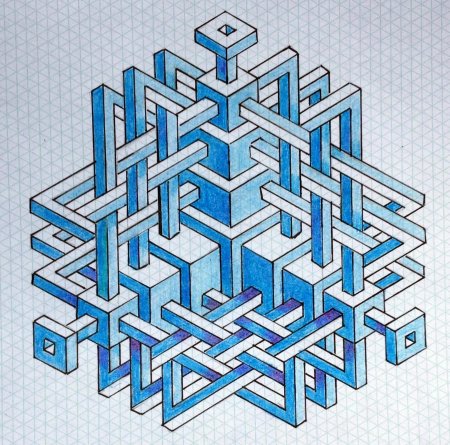 Объемный орнамент