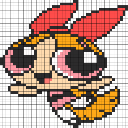 Супер крошки по клеточкам