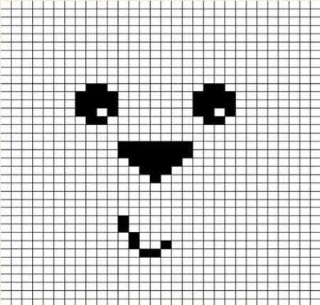 Вышить мордочку кота