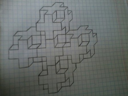 Рисунки по клеточкам на уроке