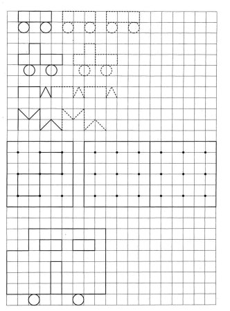 Математический диктант для дошкольников 5-6 лет