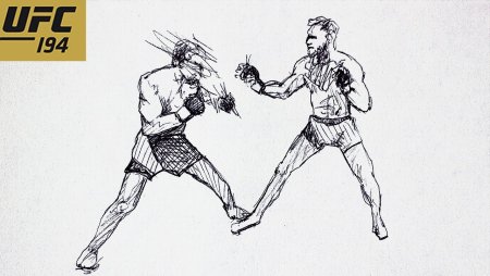 UFC карандашом