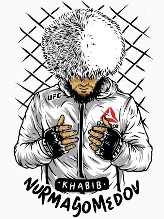 Рисунки UFC Хабиб