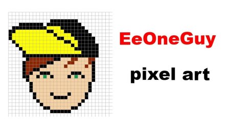 Рисование по клеточкам ЮТУБЕРЫ