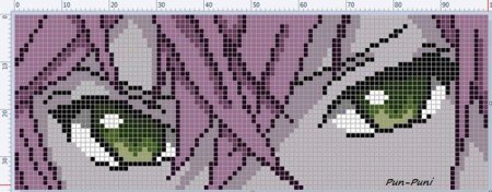 Схема фенечки аниме Дьявольские возлюбленные