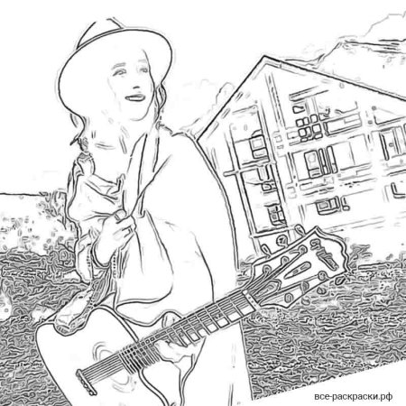 Распечатка Клава Кока