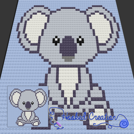 Вышивка крестом схемы Коалла