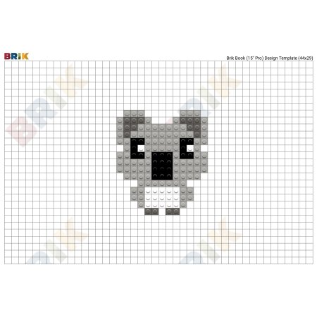 Рисование по клеткам коала