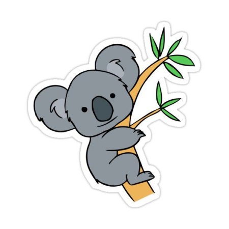 Коала схема вышивки крестом