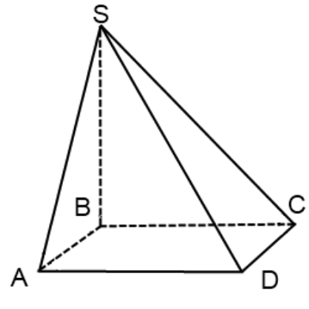 Неправильная четырехугольная пирамида