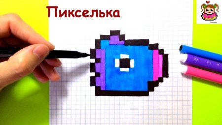Рисунки по клеточкам bt21