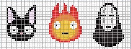 Схема фенечки Тоторо