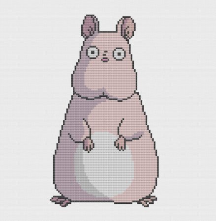 Вышивка крестом Хаяо Миядзаки