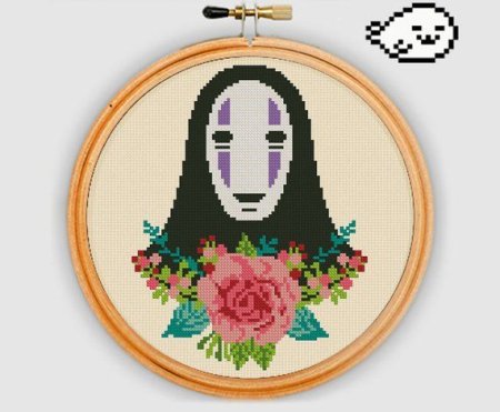 Вышивка Хаяо Миядзаки