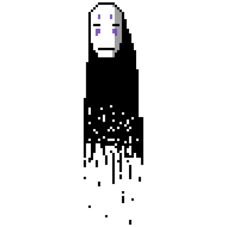 Безликий Унесенные призраками вышивка