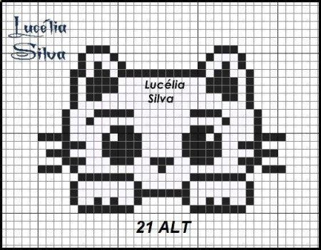 Схема котенка для вязания спицами