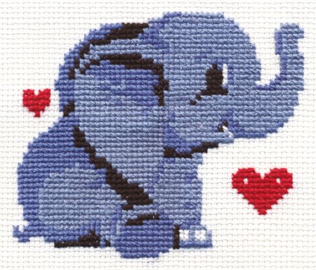 Детские вышивки крестом