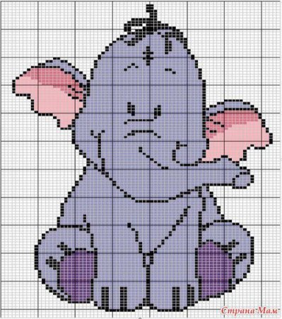 Детская вышивка зверюшки