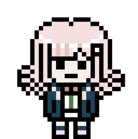 Данганронпа пиксельная Нанами