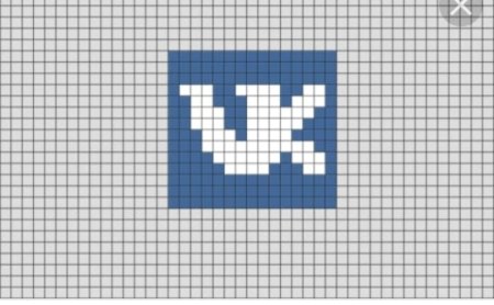 Рисунки по клеточкам значки приложений