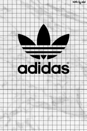 Адидас рисунок