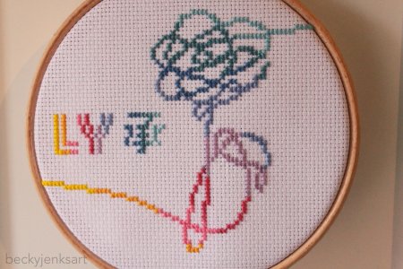 Вышивание БТС