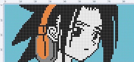 Шаман Кинг схема фенечки