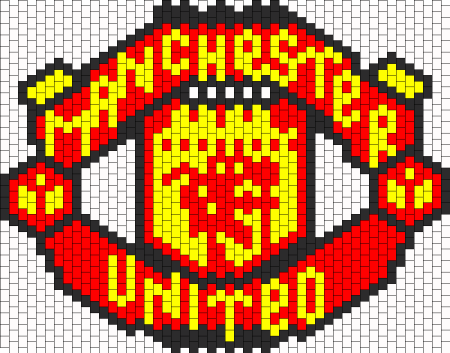 Манчестер Юнайтед вышивка крестом