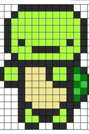 Рисунки по клеточкам маленькие