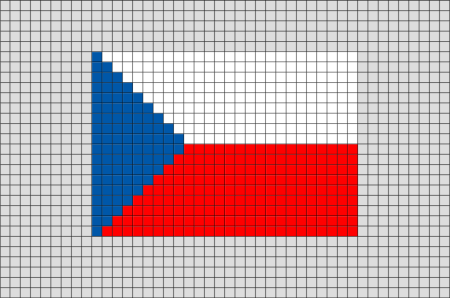 Флаги по клеточкам