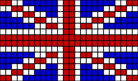 Рисование по клеточкам флаги