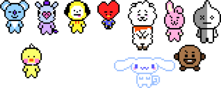 Bt21 пиксель арт