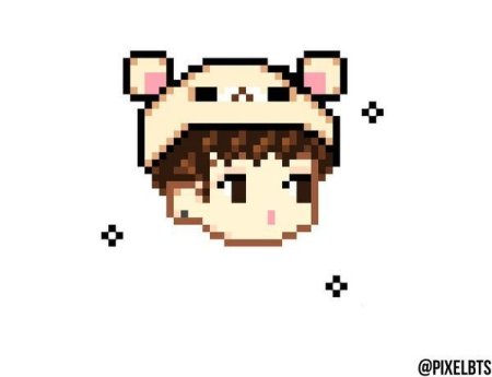 Рисование по клеточкам BTS