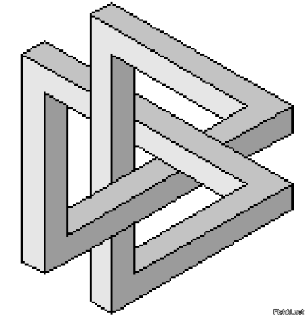 Невозможные фигуры Эшера