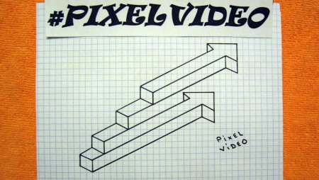 Оптические иллюзии по клеточкам