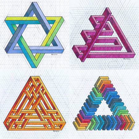 Треугольник Пенроуза Эшер