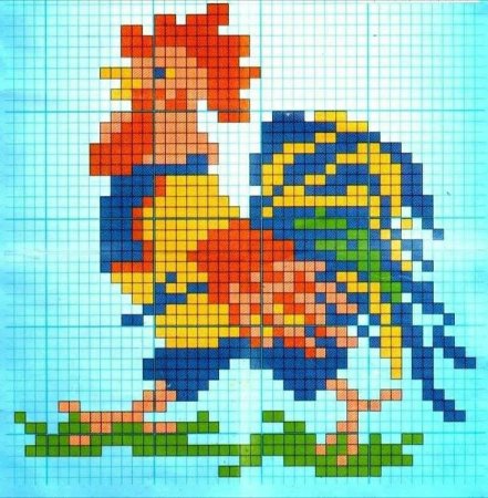 Графический диктант петух умники и умницы