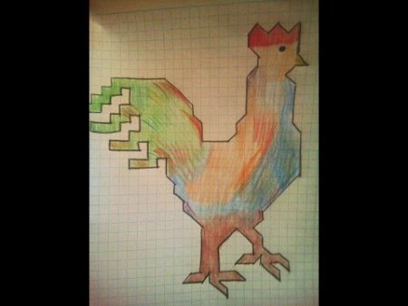Графический диктант курица