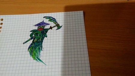 Рисование по клеточкам лего Ниндзяго