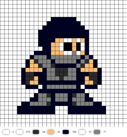 Саб Зиро пиксель арт