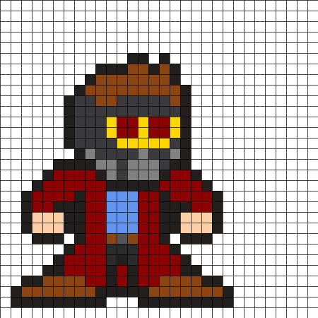 Стражи Галактики пиксель арт