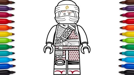 Лего рисунки разноцветные